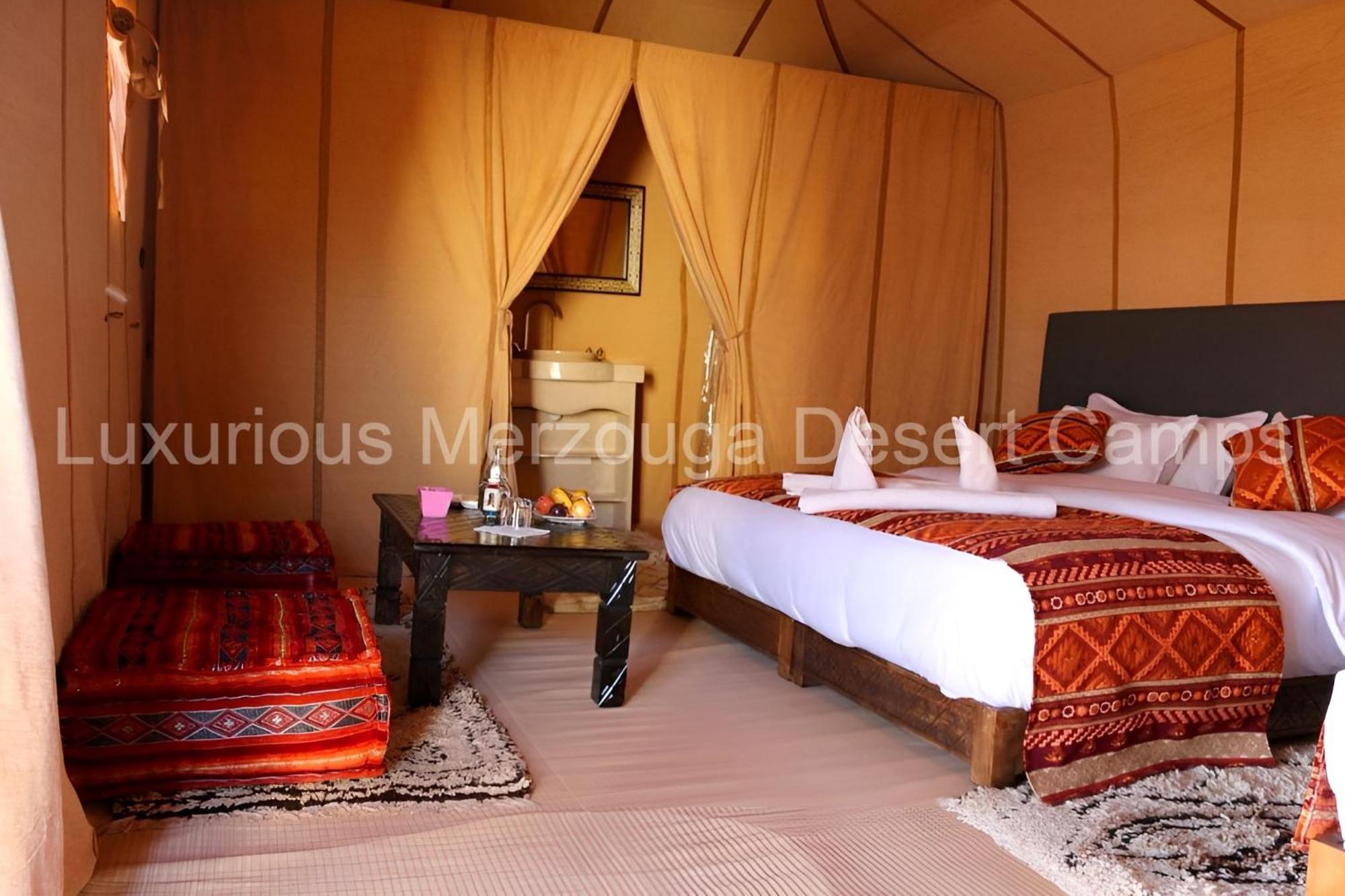 Luxurious Merzouga Desert Camps Hotel Exterior photo