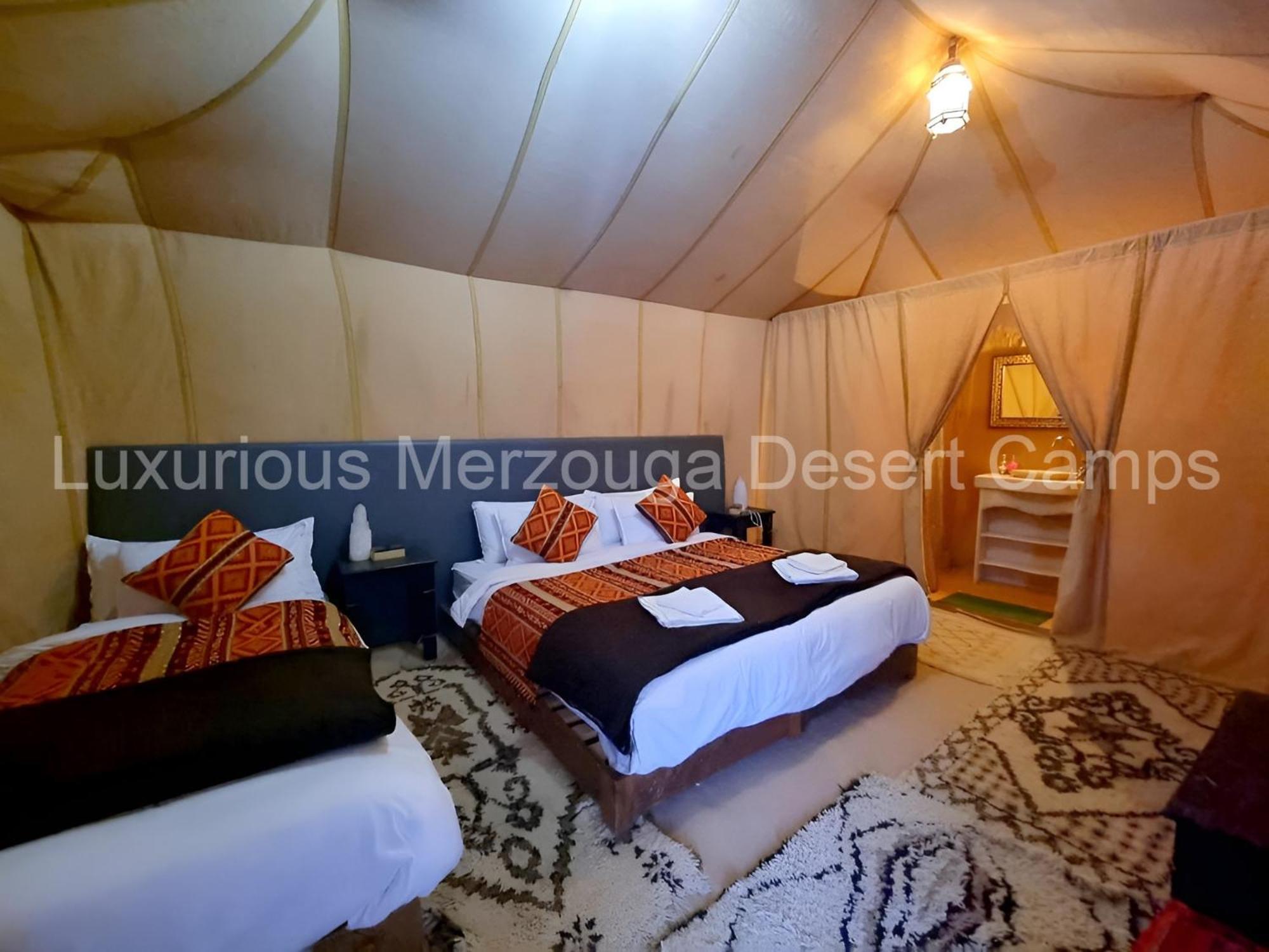 Luxurious Merzouga Desert Camps Hotel Exterior photo