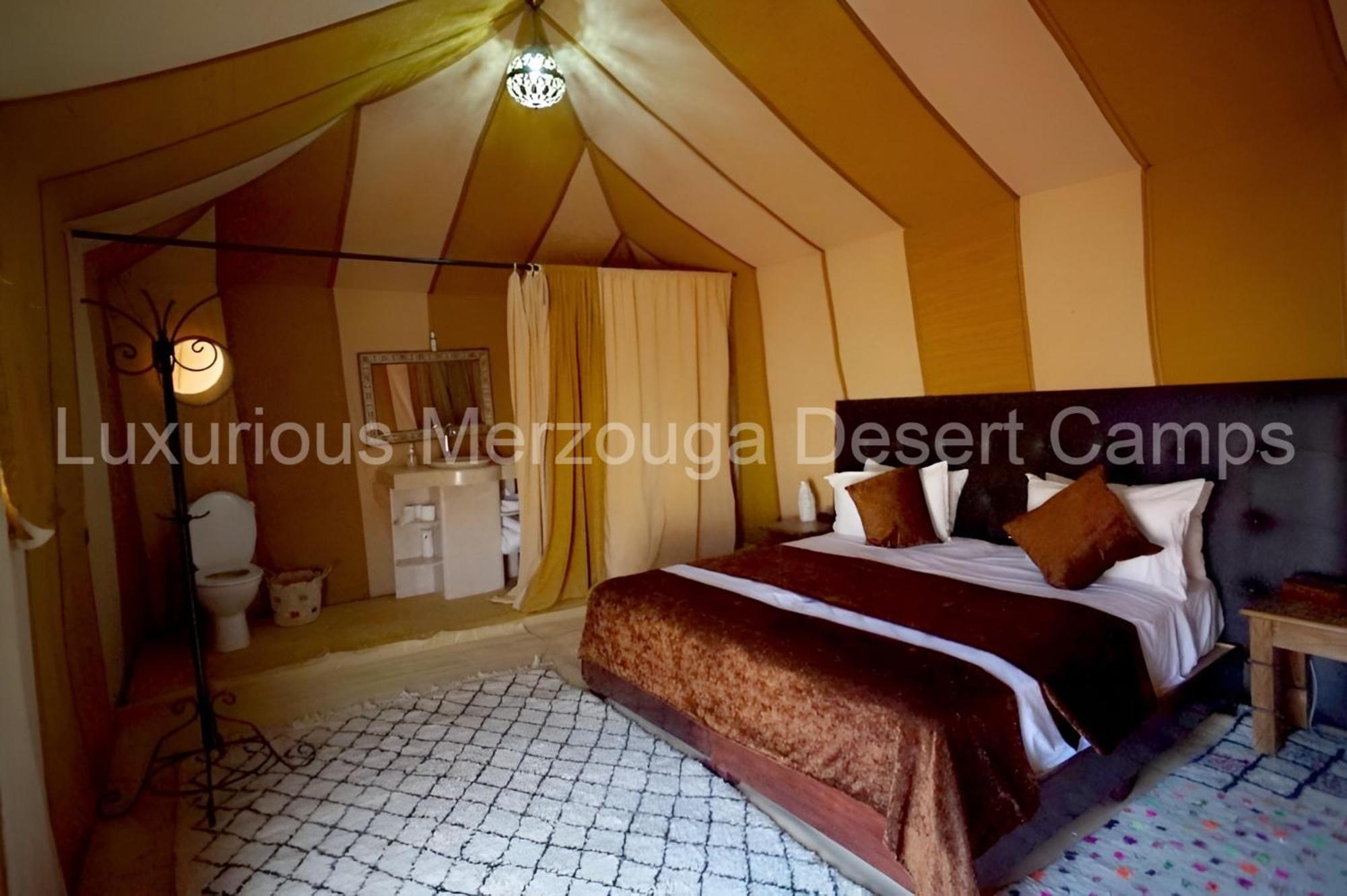 Luxurious Merzouga Desert Camps Hotel Exterior photo